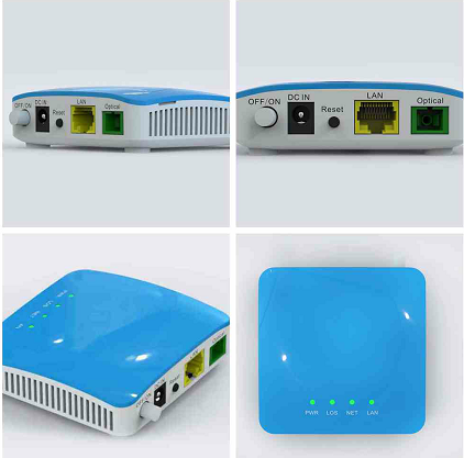 Realtek Chip Single Port FTTH ONU SFU 1 GE Gpon ONU Download 2.488Gbit/S
