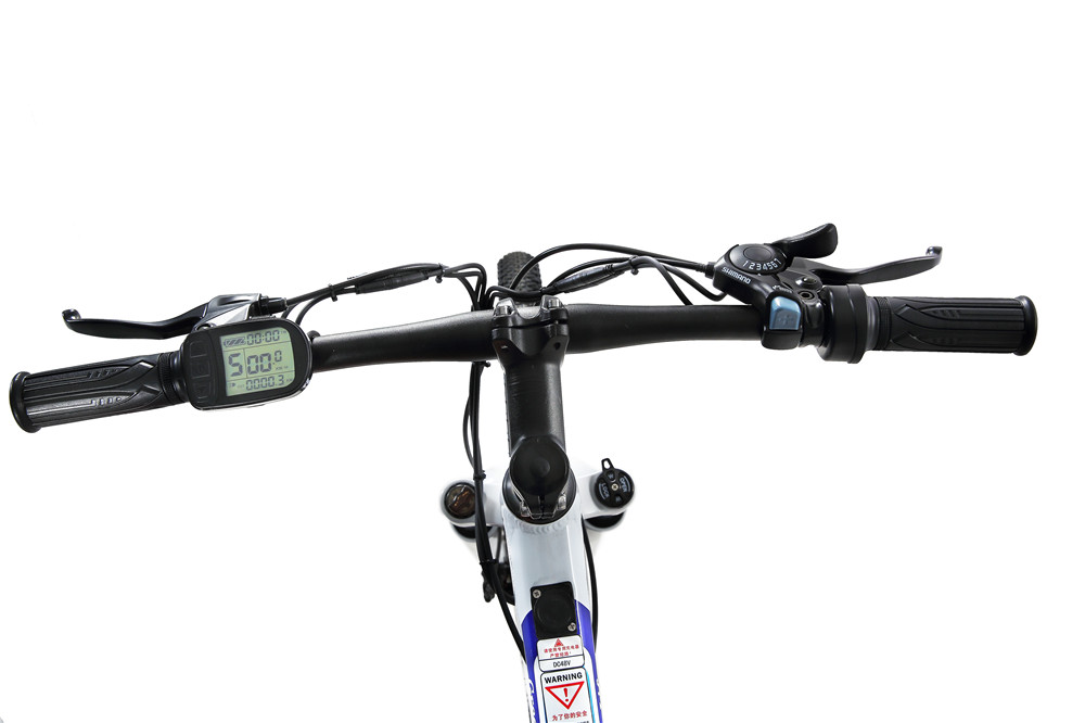 Magnesium Alloy Hidden Battery Electric Bicycle 48V 250W 350W 26 / 27.5 Inch Hub Motor