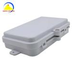 FTTH Indoor Dustproof Fiber Optic Termination Box Wall Mounted