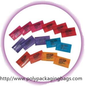 Quality Customized Printed Shampoo Bags Cooling Gel Foil Packaging Bags wholesale