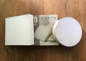 24 Watt Rimless LED Slim Panel Light Aluminum PC 0.9PFC 80LM IP20 Dimmable