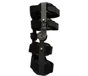 Quality Foam Pad Coated Adjustable Medical Knee Brace With ROM Hinge wholesale