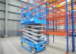 Straight Aerial Tilting Heavy Duty Scissor Lift Dimensional Stable Outdoor