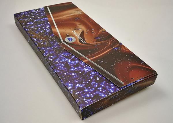 Envelope Folding Cardboard Gift Boxes , Collapsible Cardboard Boxes Luxury