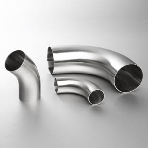 Quality Food Grade 304 Stainless Steel Pipe Fittings Elbow 25mm Hygienic 90 Degree wholesale