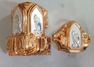 Quality Anti Corrosion Coffin Fittings Corners , Funeral Accessories Suppliers wholesale