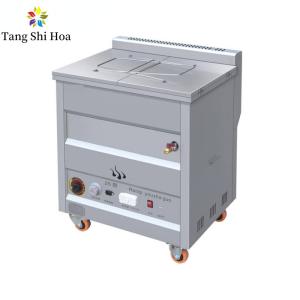 Quality 40L Commercial Gas Chips Frying Machine Hotels Restaurants wholesale