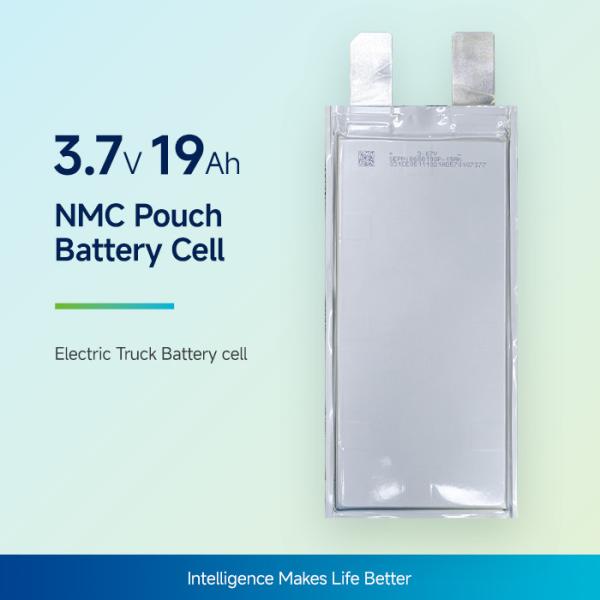 High Rate NMC Lithium Battery Cell 3.67V19Ah For Electric Light / Heavy Duty