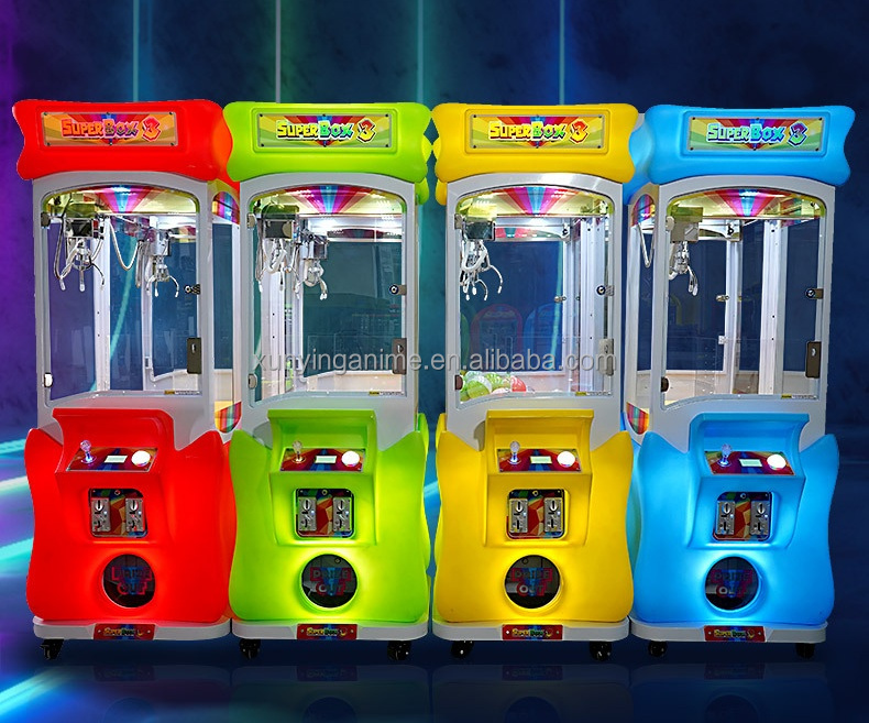 110V/220V/230V Voltage Doll Machine Super Box Toy Crane Machine Indoor Arcade Game
