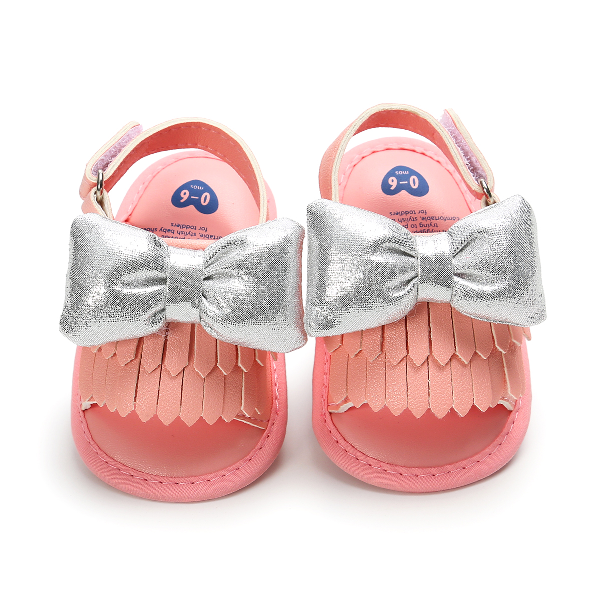Fashion PU Leather shoes Tassel bowknot infant Prince princess baby leather sandals