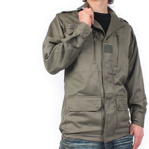 Men's Long Sleeve 65% polyester / 35% cotton Rip-stop military uniform tactical gear army F1 Jacket