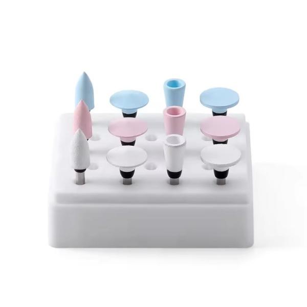 12pcs/box high quality dental silicone teeth polishing for contra angle