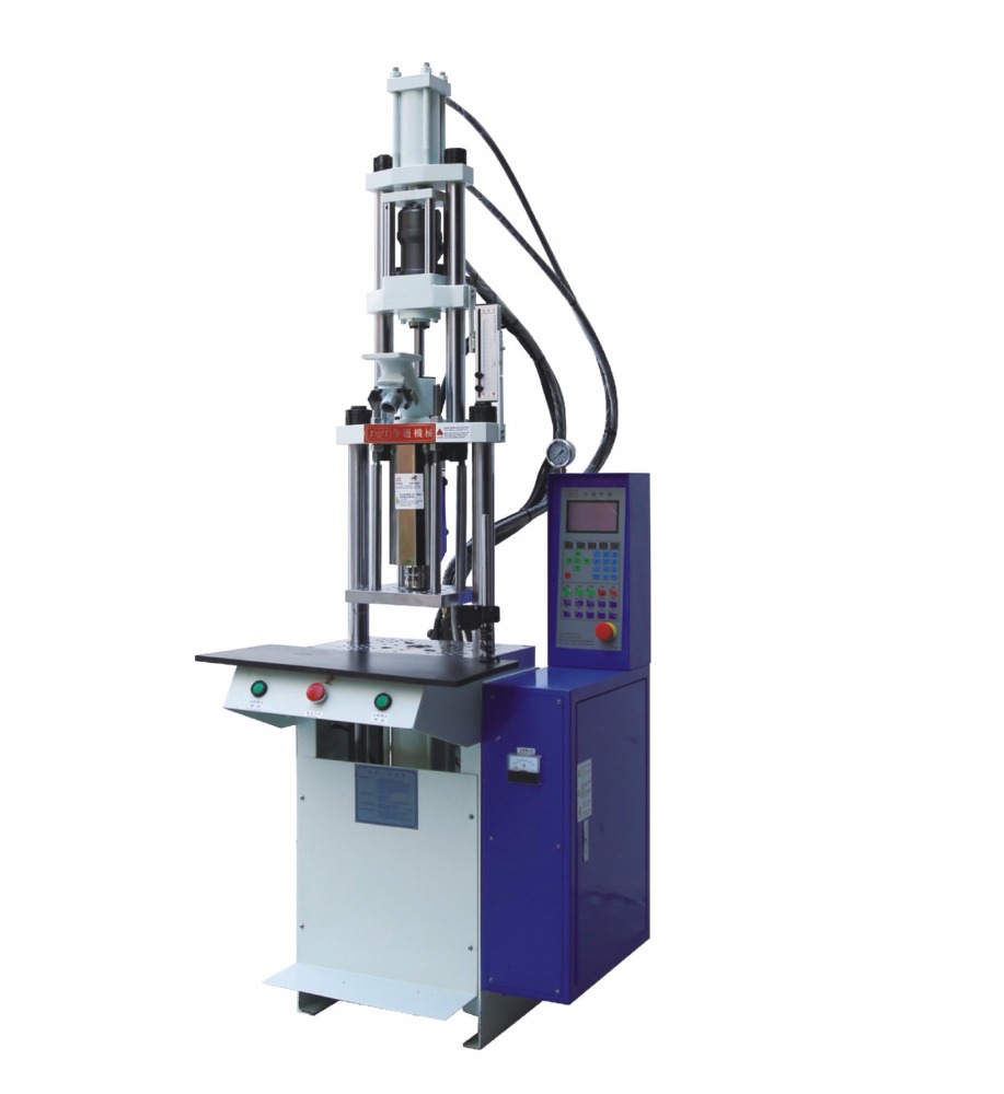 30T Plastic Vertical Injection Moulding Machine 6.7kW With 13 KN Ejector Force Low Maintenance