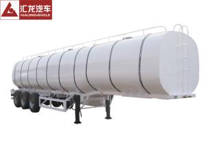 Quality Double Layer Chemical Tanker Truck Thermal Insulation 3 Axle 40000l Net Capacity wholesale
