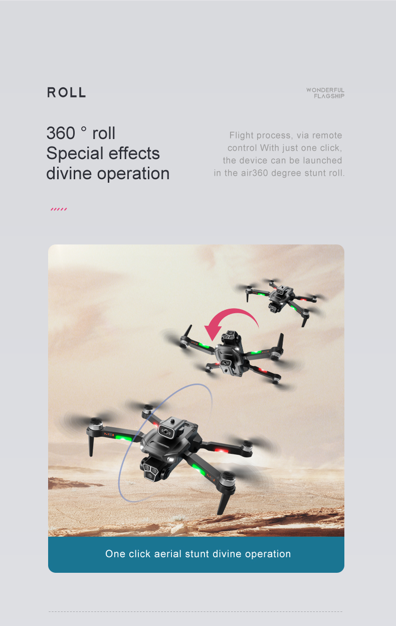 Remote Control M1s Drone with Gesture Photo Mv Video Wifi Obstacle Avoidance 4k Hd Camera Gps Foldable Quadcopter Toy