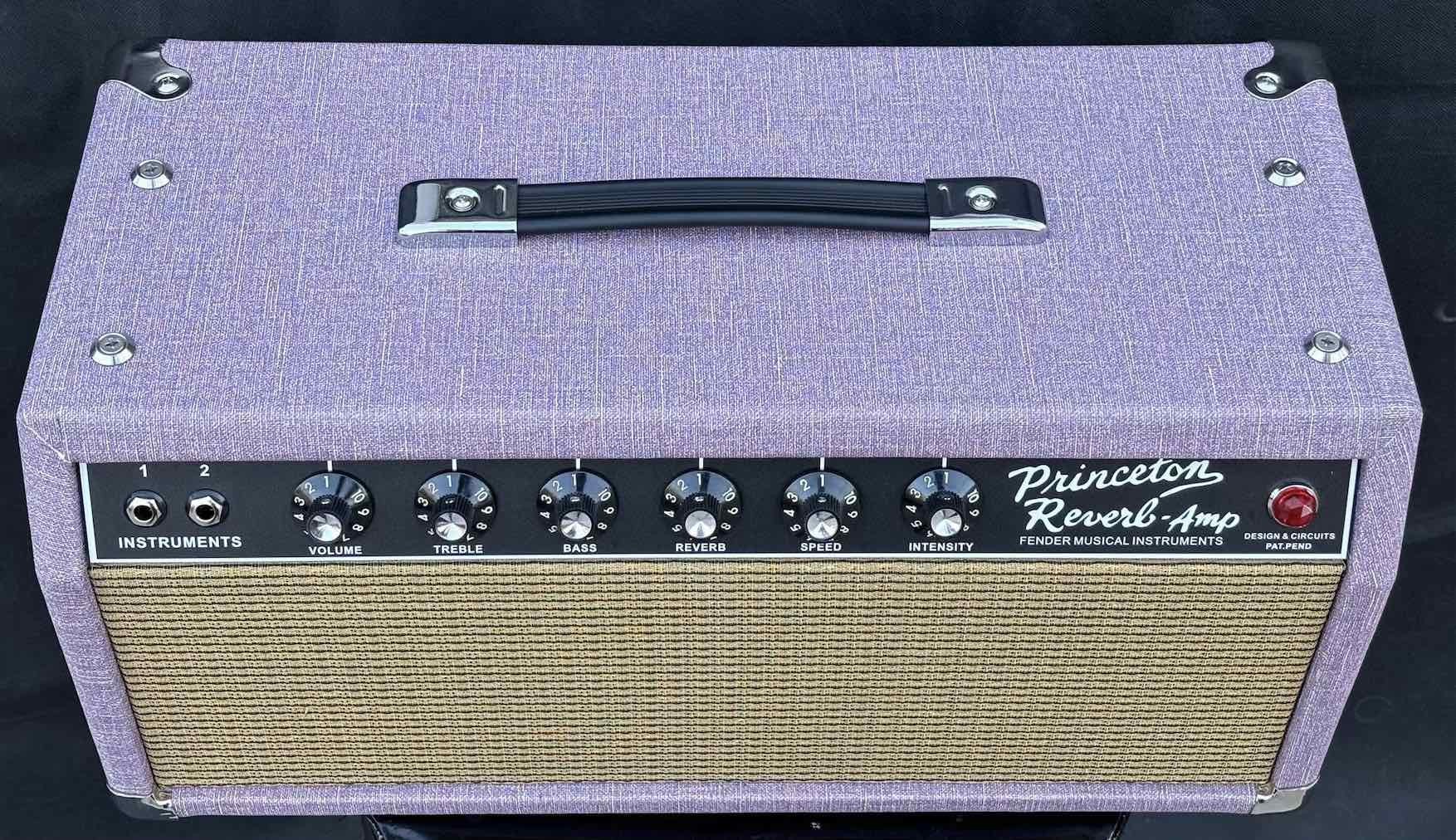 Custom Handwired '64 Custom Princeton Reverb Valve 1x10 Electric Guitar Amplifier Head & Combo