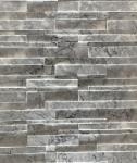 Cloudy Gray Hand Split 6x24" Cultured Stone Veneer Panels