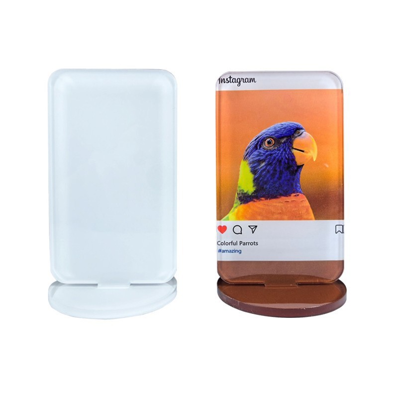 Ins Style Tabletop Sublimation Acrylic Photo Frame Minimalist Aesthetic