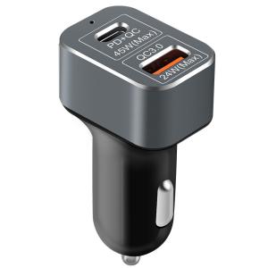 Quality 69W Type C USB Quick Charge 3.0 Usb Pd Car Charger wholesale