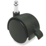nylon 2 inch grip pin stem office chair wheels