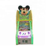 Arcade Mickey Basketball Shooting Game Machine Metal Cabinet Firm And Durable