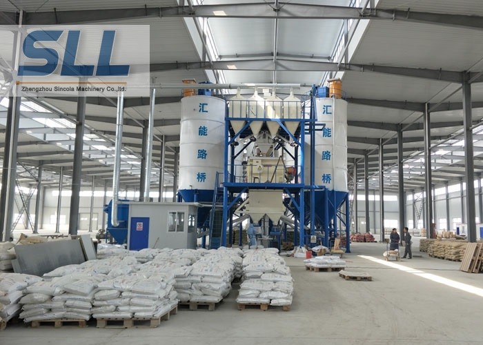 Water Resistance Dry Mortar Mixing Plant / Dry Batch Concrete Plant
