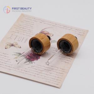 Quality Natural Color Bamboo Dropper Caps 5000pcs Child Resistant 18/410 20/400 wholesale