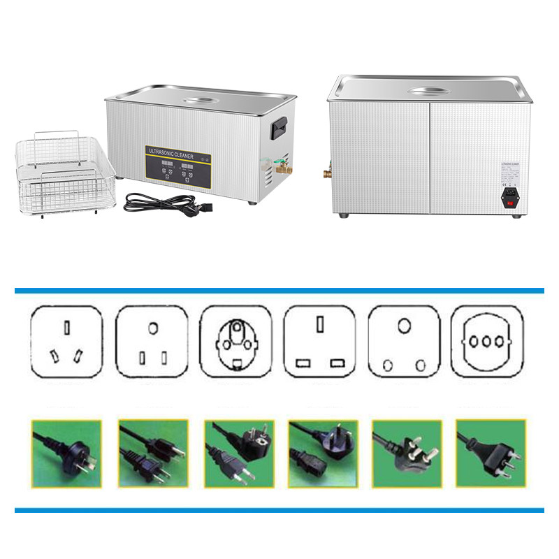 Degas And Semiwave Digital Ultrasonic Cleaner 500W Heating Power