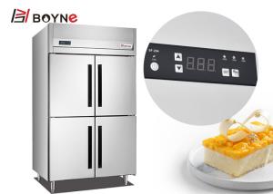 Quality Stainless Steel Double door Insert Chiller Cabinet Bakery Bread Shop Kitchen wholesale