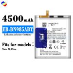 100% 0 Cycle EB-BN985ABY Lithium ion Battery For Samsung Note20 Ultra phones