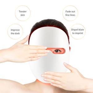 Quality Skin Repair 7 Color Phototherapy Facial Mask Pigment Removal Led Light Face Mask wholesale