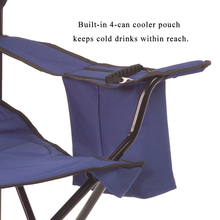 OEM Aluminum Frame 42*41*47cm Outdoor Camping Chair