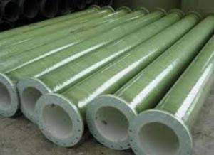 Quality High Thermal Resistant FRP Round Tube Air Duct Pipe For Environment Protection wholesale