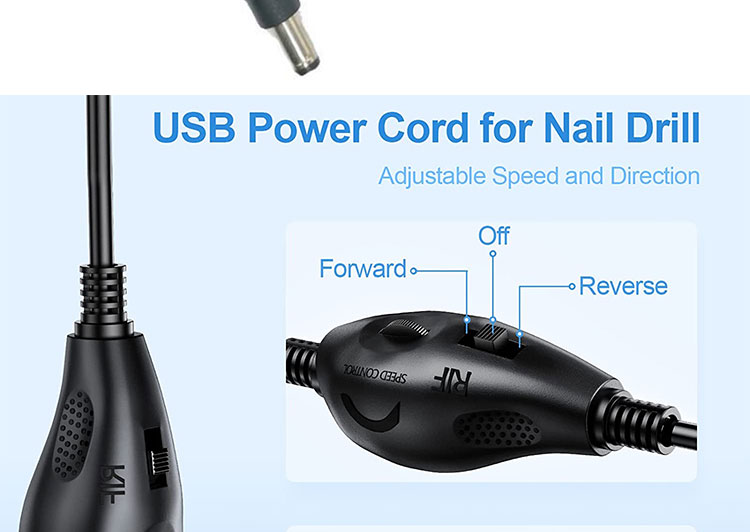 5V USB to DC 5.5x2.1mm 12V Output Brightness Control Adjustable Dimmer on off Switch Cable for LED Light Lamp Fan