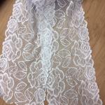 18cm wide 2017 New Fashion Lace Border/ underwear cotton lace edge in Ivory