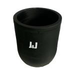 Silicon Carbide Round Conventional Type Crucible 2.21 - 2.25 G/Cm3 Density