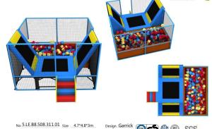Quality Chinese New Design Kids&amp;Adults Indoor Funny Trampoline Park/ 22M2 Trampolione/ Indoor Gymnastic Area wholesale
