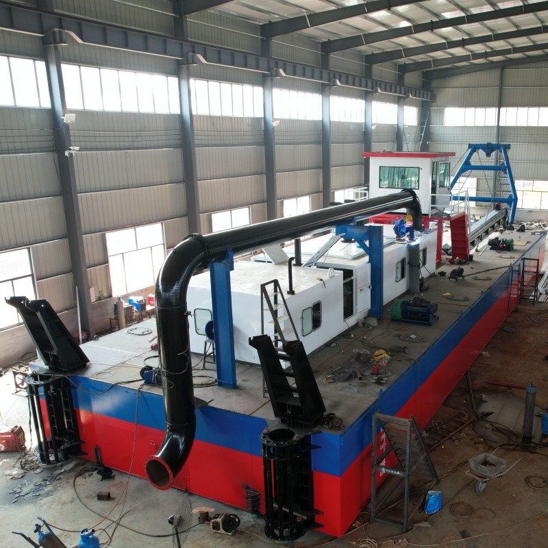 Output 12 Inch Model Sand Suction Dredger 200 Cubic Meters Per Hour