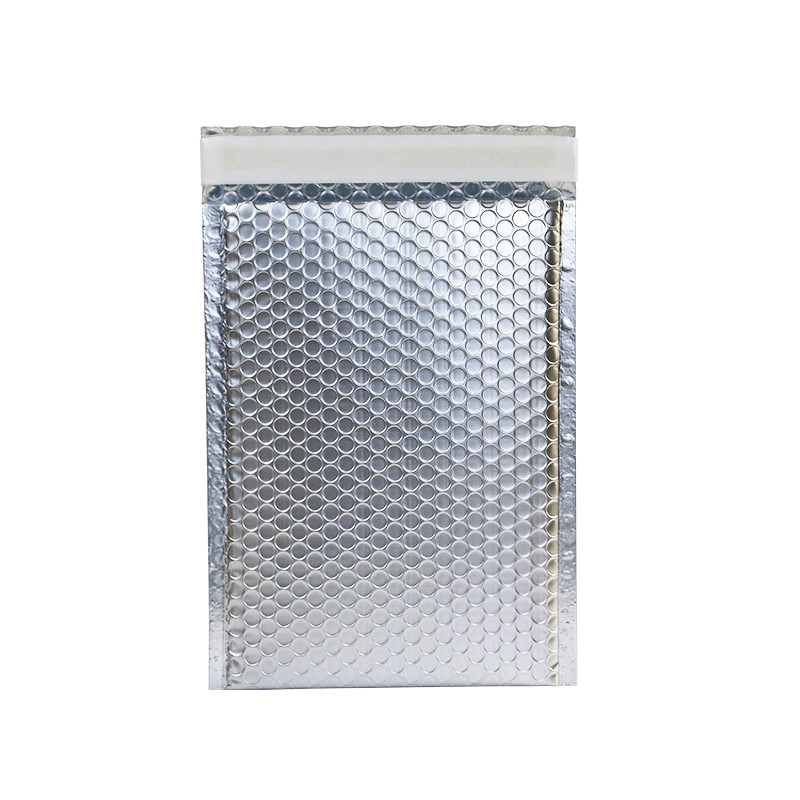 Custom Silver Customizable Sparkle Offset Printed Shockproof Bubble Bags