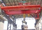 Steel Mill Plant 32 / 10t Metallurgical Double Beam Ladle Crane With Cabin