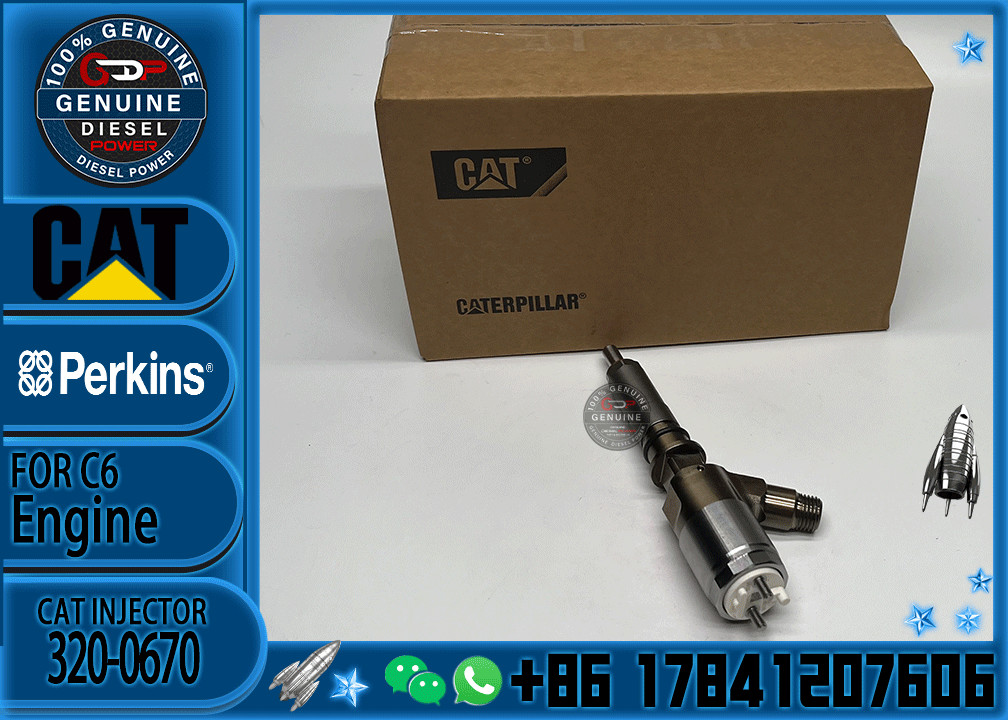 Caterpillar 306-9380 320-0690 320-0670 C6.4 E320D Engine Fuel Injector Factory direct sales