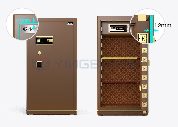 95kg Dual Alarm Office Safe Box Fingerprint Lock YB/N7-120