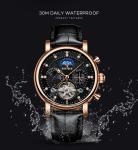 KINYUED hot sales Fashion Tourbillon Automatic Movement Mens Automatic