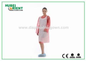 Quality Oil Prevention 0.08mm Disposable Polyethene Apron wholesale