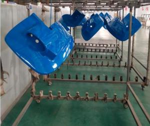 Quality Gel Coat Paint Surface Fiberglass Tractor Parts Fiberglass Wheel Cowling wholesale