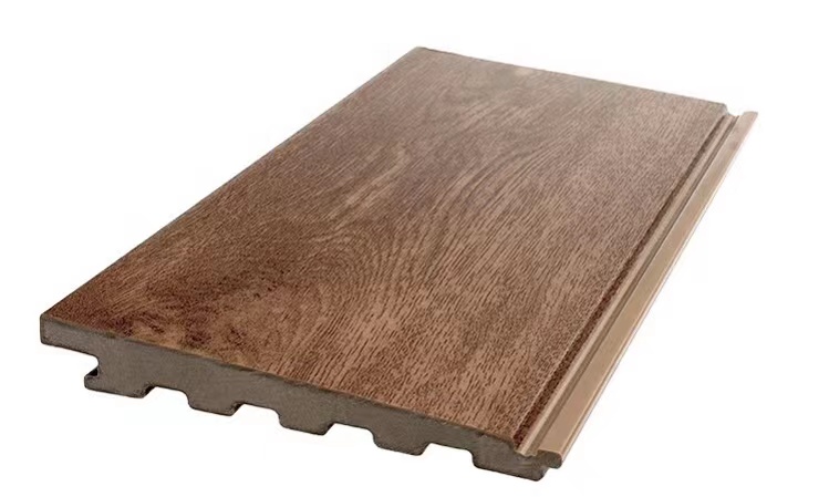 Co-extrusion ASA Surface Waterproof WPC Wood Plastic Composite Wall Panels for Design
