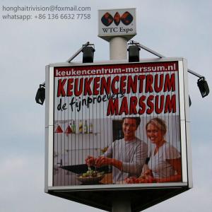 Quality gas station advertising rotating prisma trivision billboard wholesale