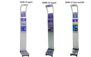 Quality DHM - 15 Coin Operated Weighing Scales With Blood Pressure And BMI Calculate wholesale
