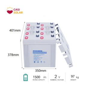 Quality 2v Maintenance Free Battery Home 1500Ah Solar Gel wholesale