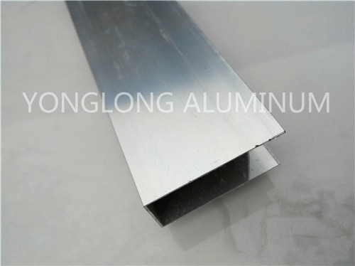 T3 - T8 Aluminium Profiles For Windows And Doors Length Customized